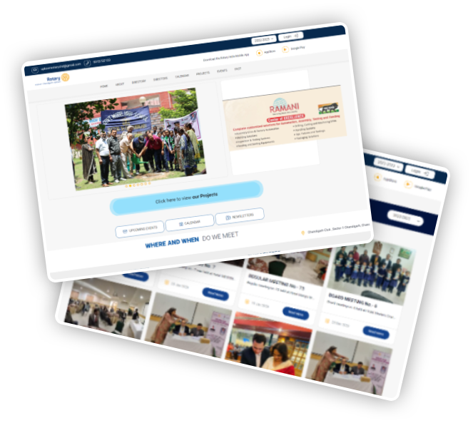 Rotary club website